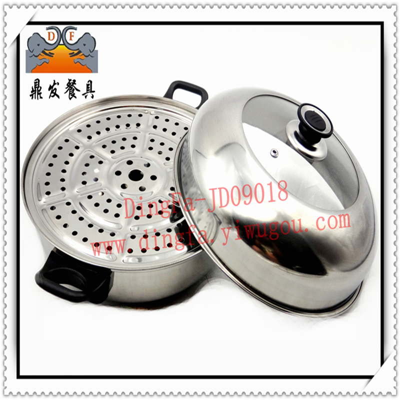 Factory direct double boiler stainless steel steamer 28CM steamer soup pot