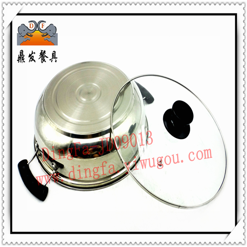 Factory direct sales! Super value double-ear induction cooker hot pot with a glass lid. You'll definitely regret it if you don't buy it! Limited-time flash sale! Application Scenario