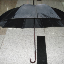 长柄超大防风伞创意自动晴雨伞男士商务黑色弯柄伞