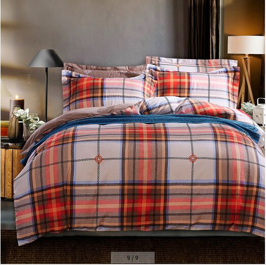 4-piece set, bedding, manufacturer, cheap, brushed, printed, new velvet, thickened in winter