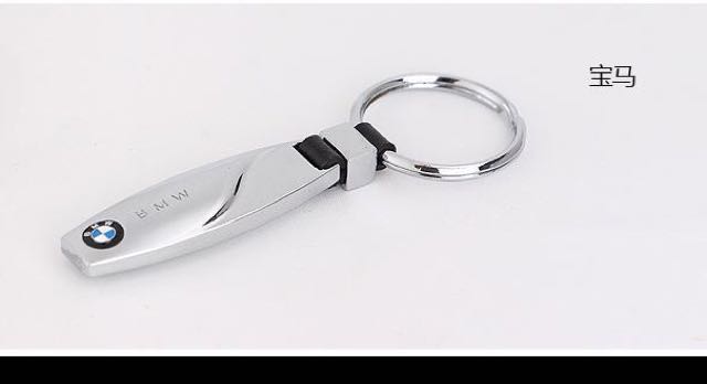 Car key chain car logo key chain decorated with BMW Benz high - grade key chain