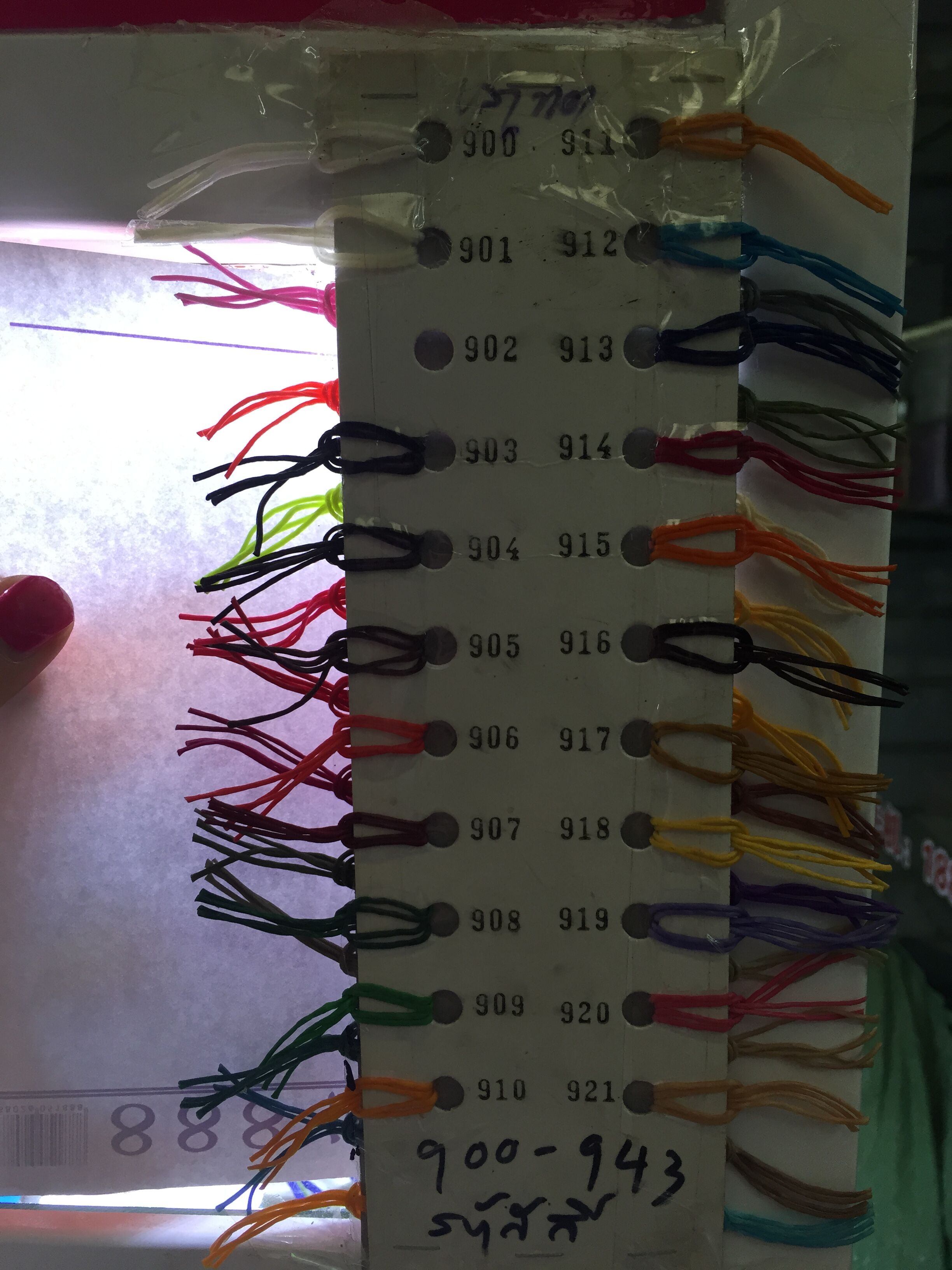 泰国蜡线，环保，diy 饰品配件，服装辅料，缝鞋线