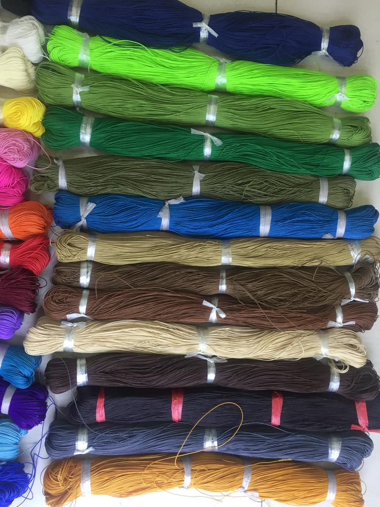 Taiwan wax thread, wax rope, twisted rope, environmentally friendly, bright, 1.0mm Specification image