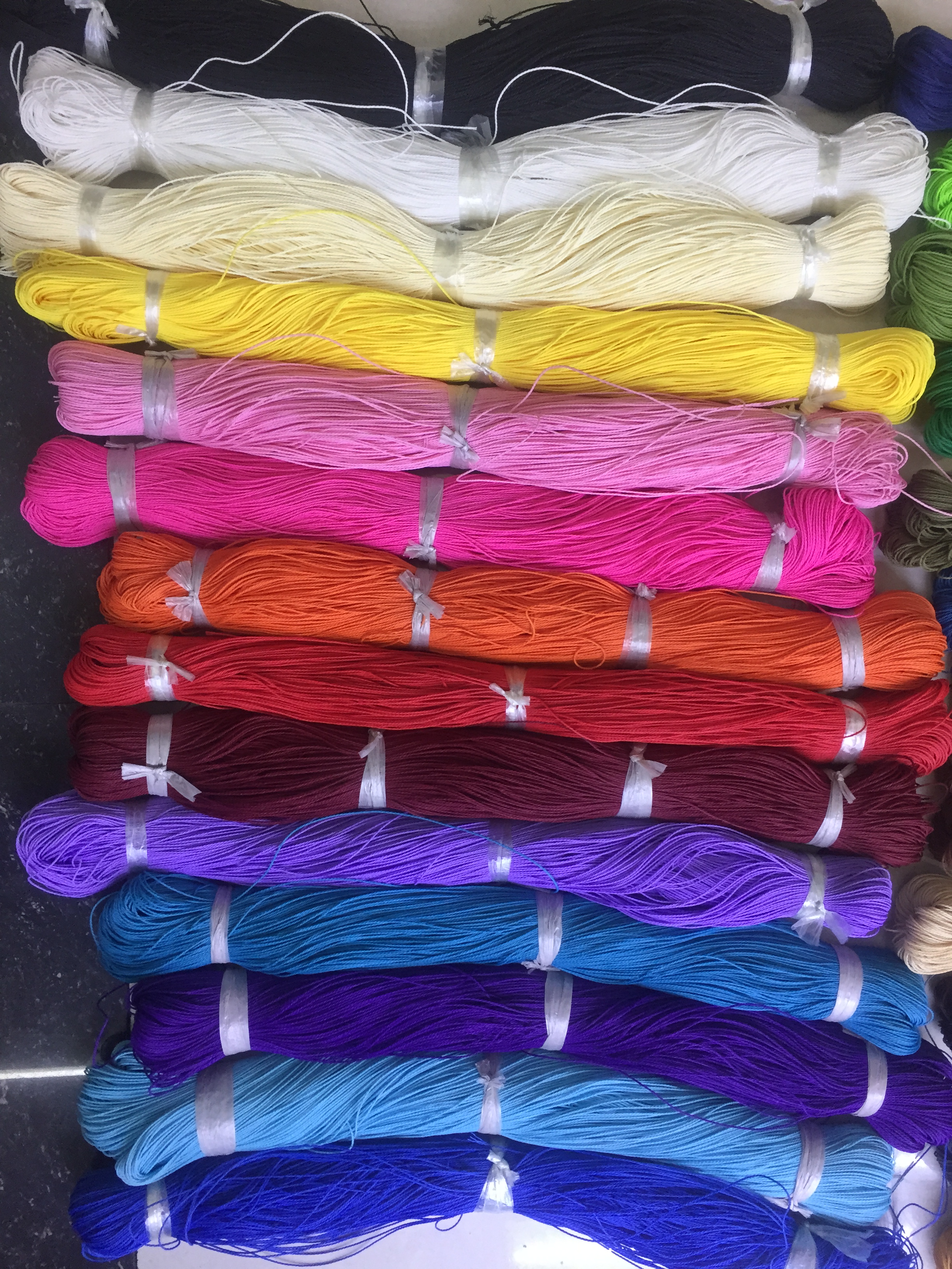 Taiwan wax thread, wax rope, twisted rope, environmentally friendly, bright, 1.0mm details Picture