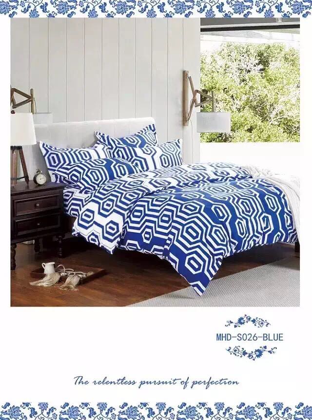 床上用品,4件套,青花瓷磨毛,保暖,厂家,细节图