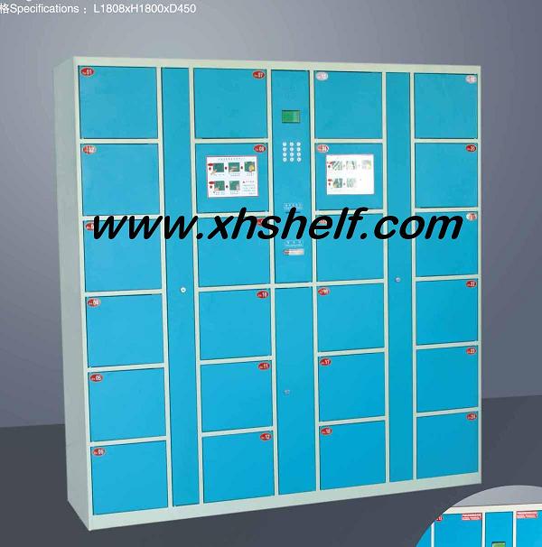 Wholesale supermarket luggage lockers, electronic parcel lockers, barcode storage lockers, intelligent lockers, 24 doors