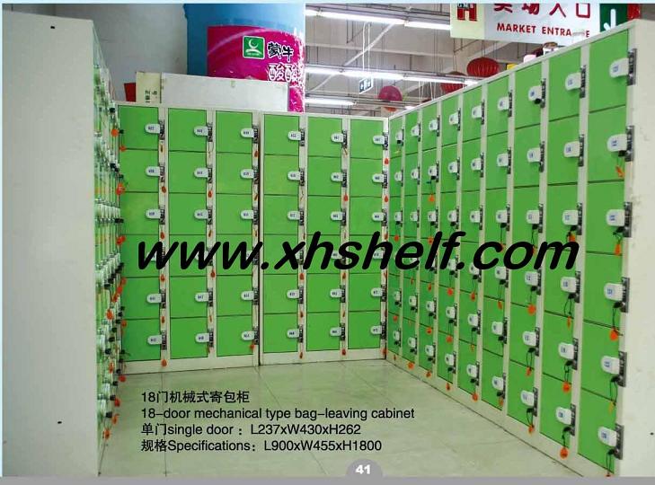 Wholesale supermarket luggage lockers, electronic parcel lockers, barcode storage lockers, intelligent lockers, 24 doors Specification image