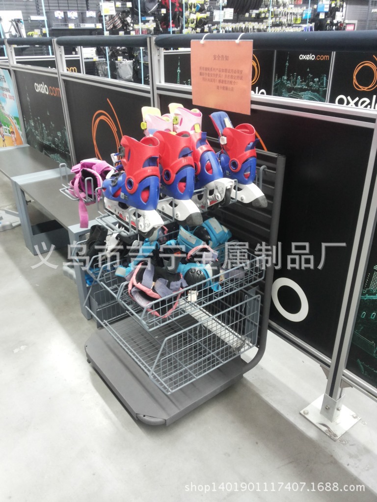 Shoe store shoe rack display rack Specialty store display rack design shelves custom clothing display rack