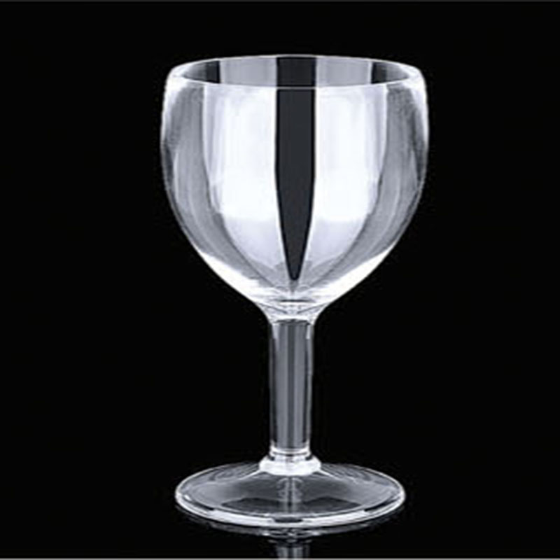 多规格塑料透明亚克力高脚杯红酒杯酒具详情图2