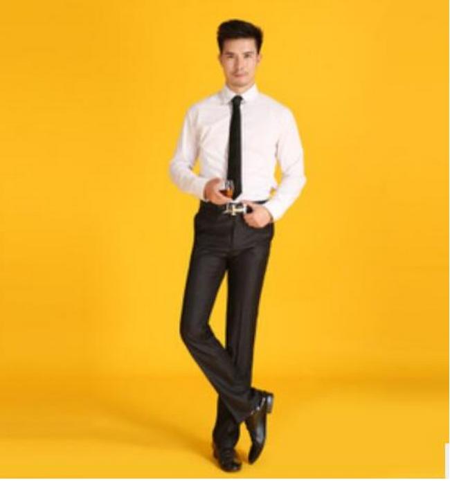 Direct sales from the manufacturer of the new men's straight-leg casual pants for the autumn and winter of 2015 details Picture