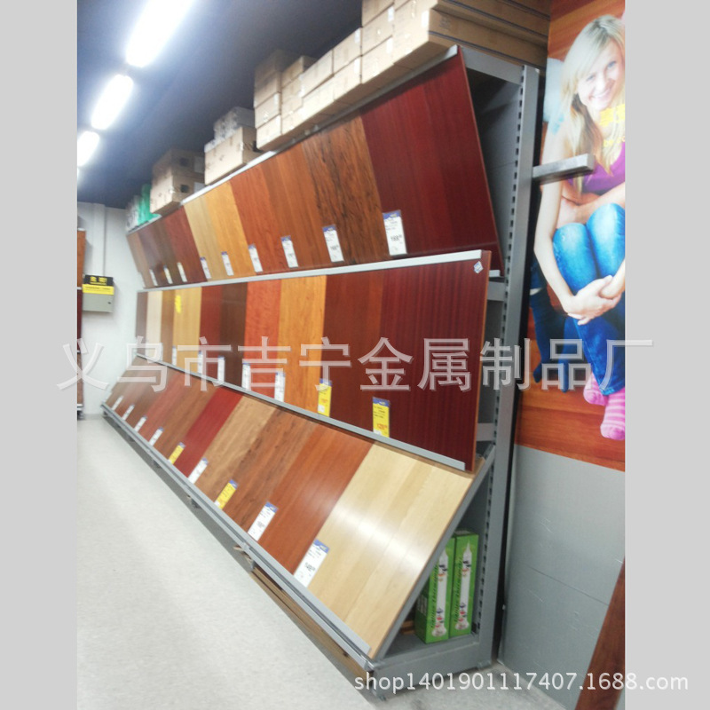 批发供应超市货架/展示货架 挂瓷砖货架展架