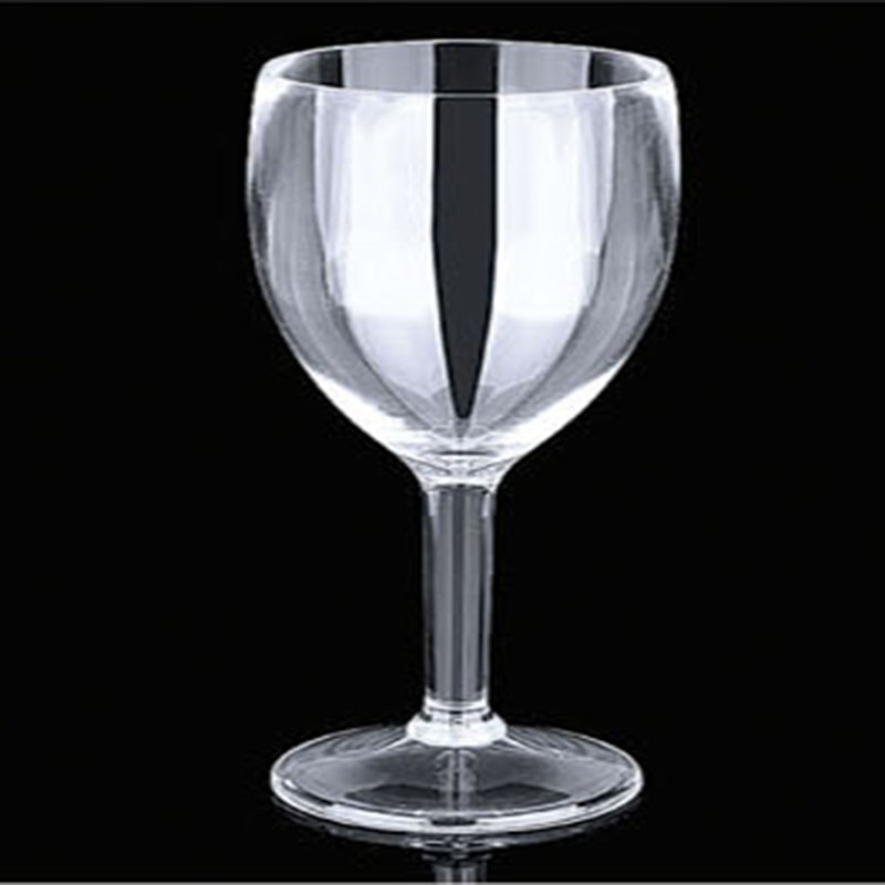 多规格塑料透明亚克力高脚杯红酒杯酒具详情图1