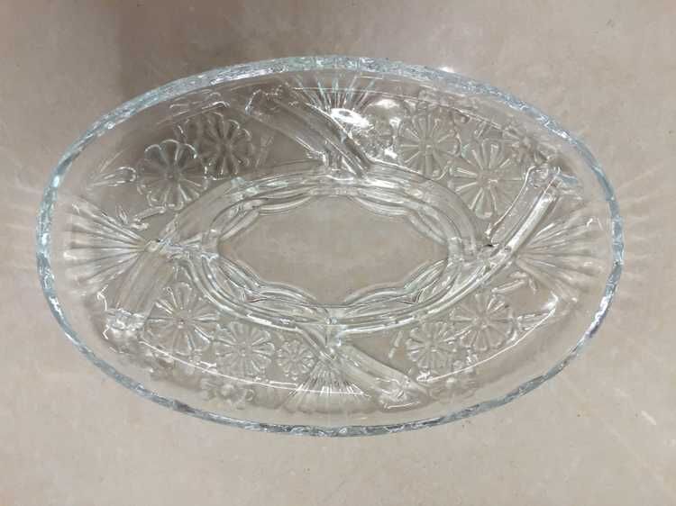 晶白料玻璃果盘（P08-13）