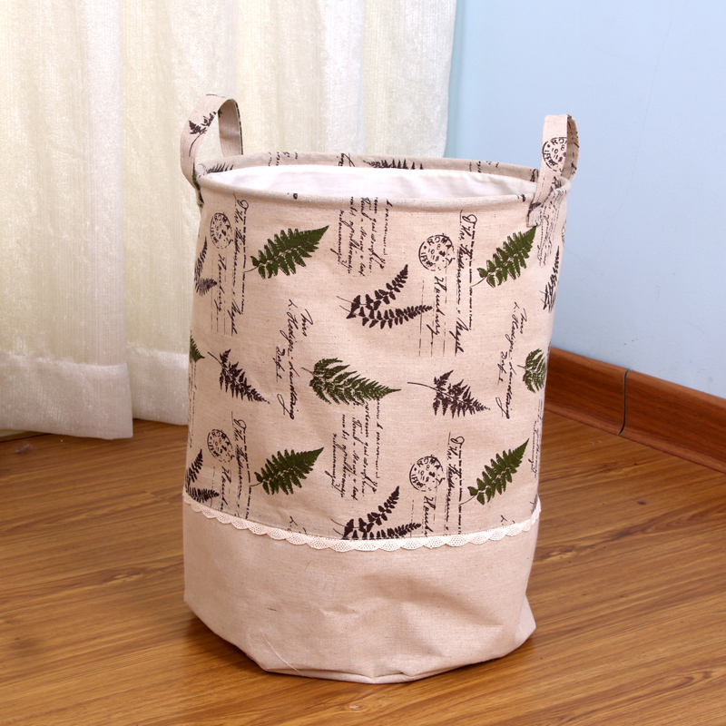 Hemp Storage Bucket Waterproof Storage Basket Home Laundry Basket Storage Basket details Picture