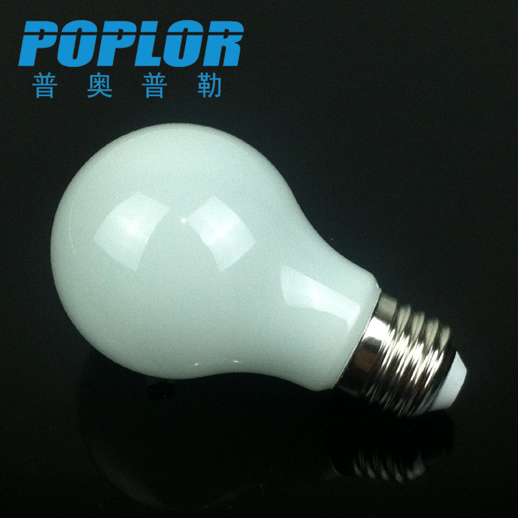 LED glass bulb 6W energy-saving light bulb E27 ceramic substrate 360-degree light A60