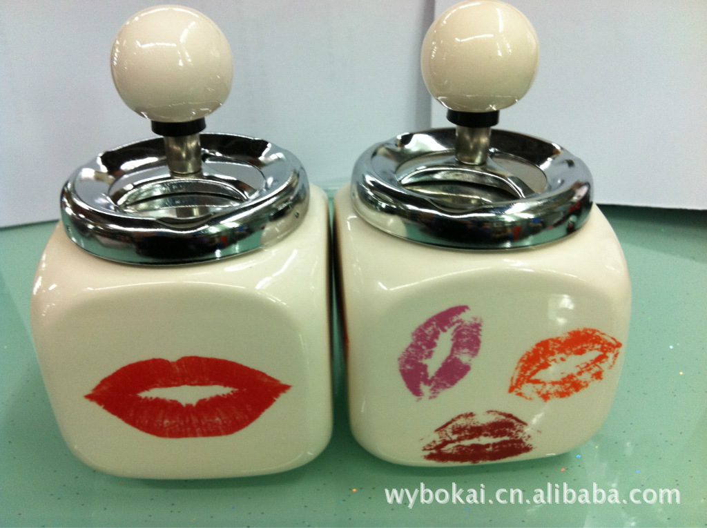 模拟电话机烟灰缸 陶瓷制品 厂家直销产品图