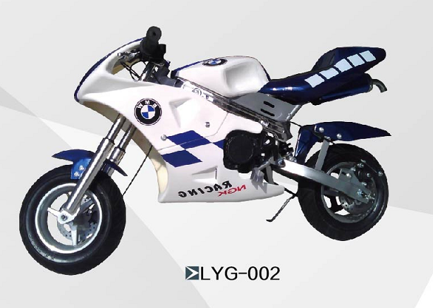 LYG-002-1 49CC Mini Gasoline Children and Adults with shock absorbers details Picture