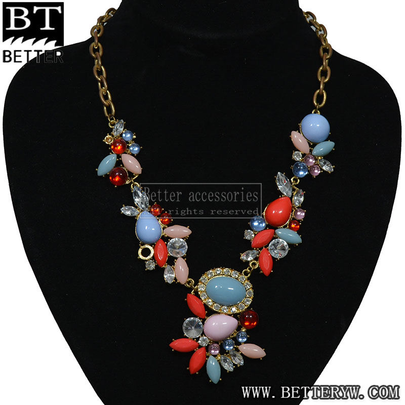 欧美潮流手工项链 合金烧焊项饰 手工项链批发定做NW216