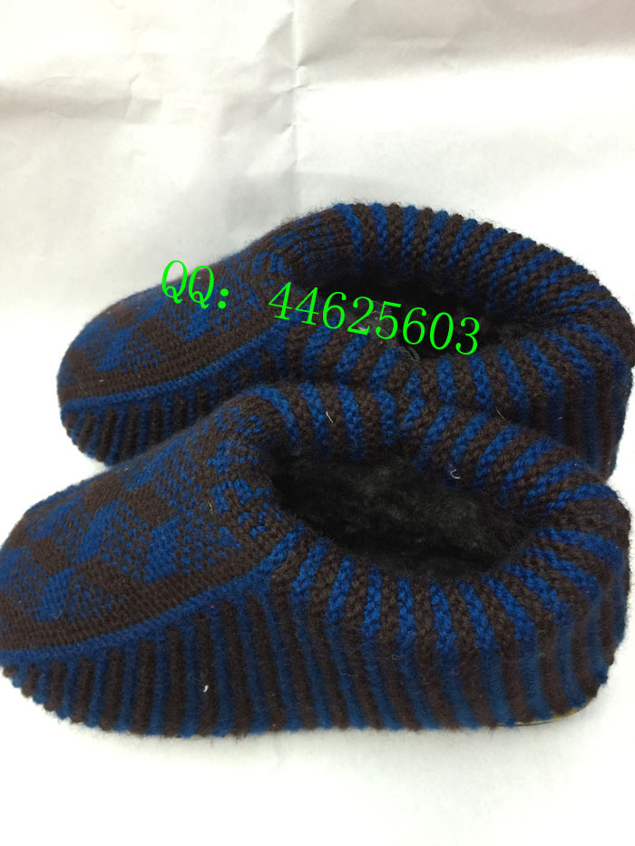 Jiayi sole cotton shoes, handcrafted cotton shoes with rubber soles details Picture