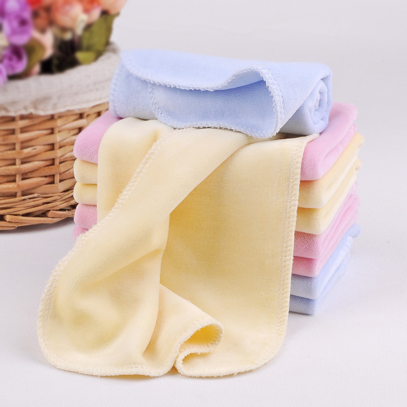 Tong Tone Baby Drool Towel Baby Feeding Towel Velvet Face Towel Absorbent Face Towel Children's Handkerchief details Picture