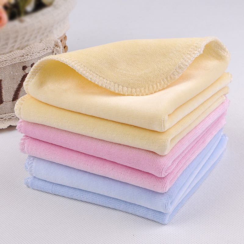 Tong Tone Baby Drool Towel Baby Feeding Towel Velvet Face Towel Absorbent Face Towel Children's Handkerchief Specification drawing