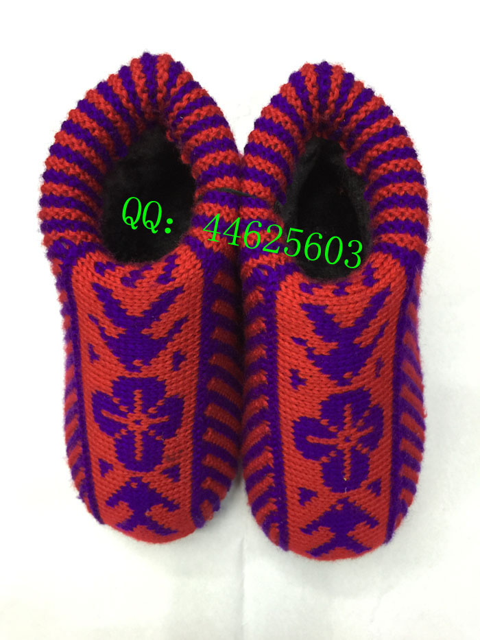 Jiayi sole cotton shoes, handcrafted cotton shoes with rubber soles