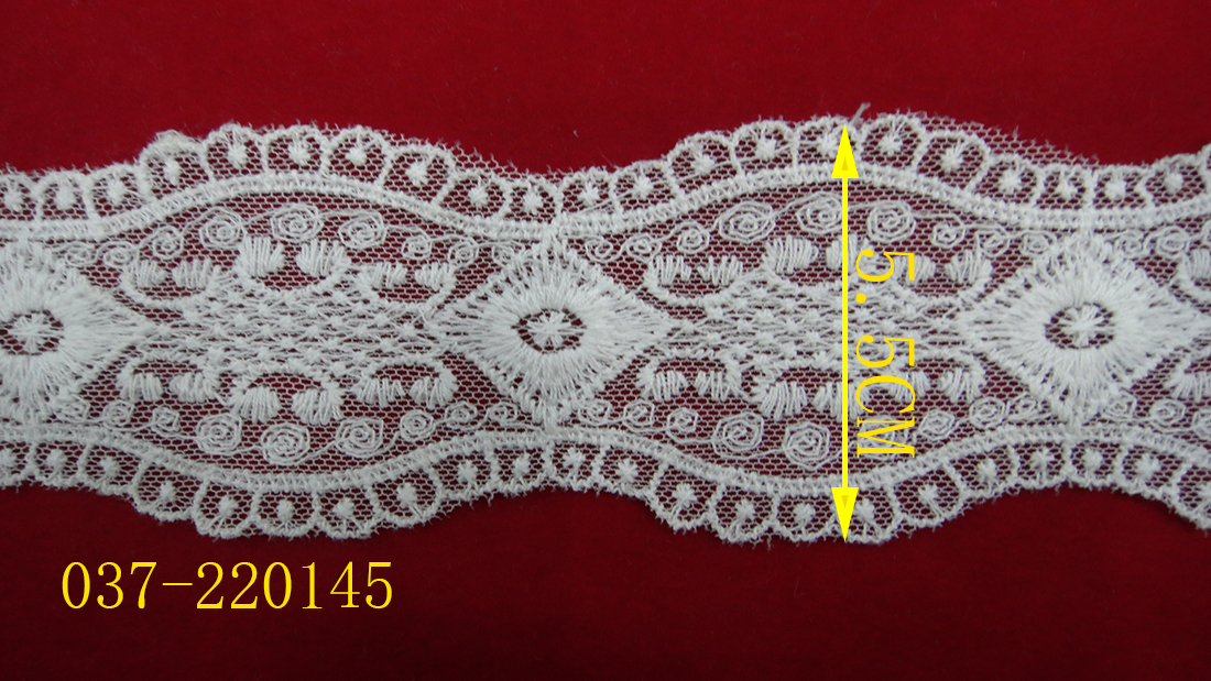 Lace, lace mesh fabric, lace embroidery, lace, cotton thread, water-soluble lace accessories