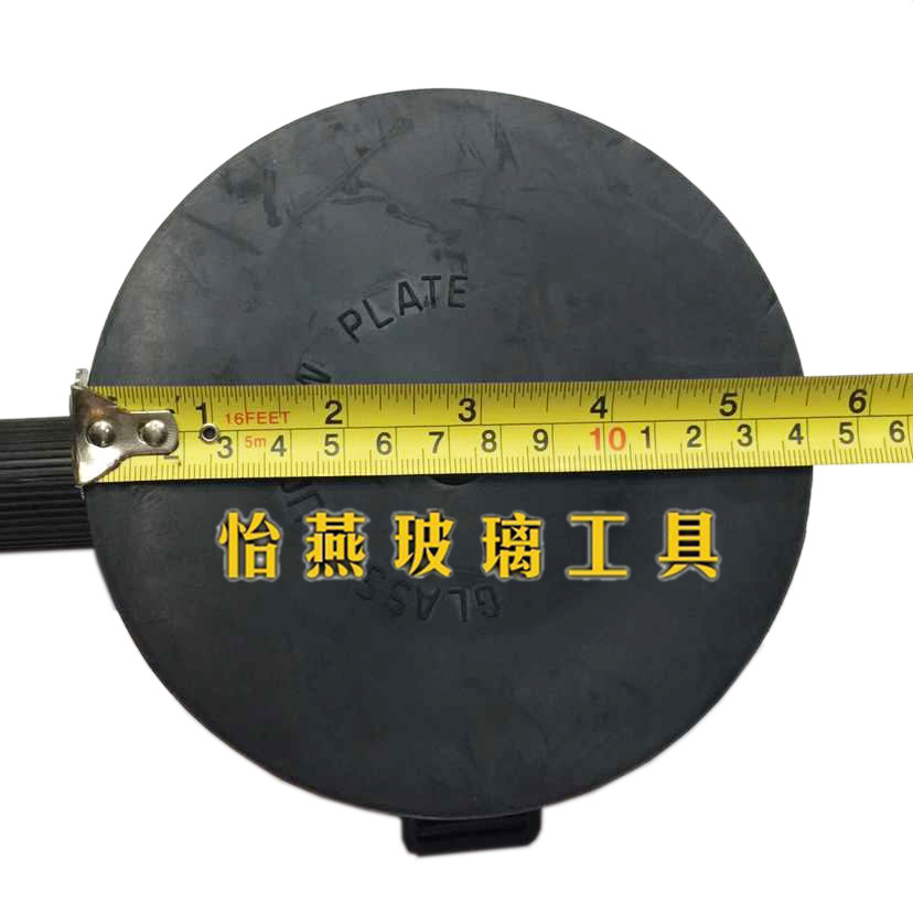 高档铝合金玻璃瓷钻活动三爪吸盘产品图