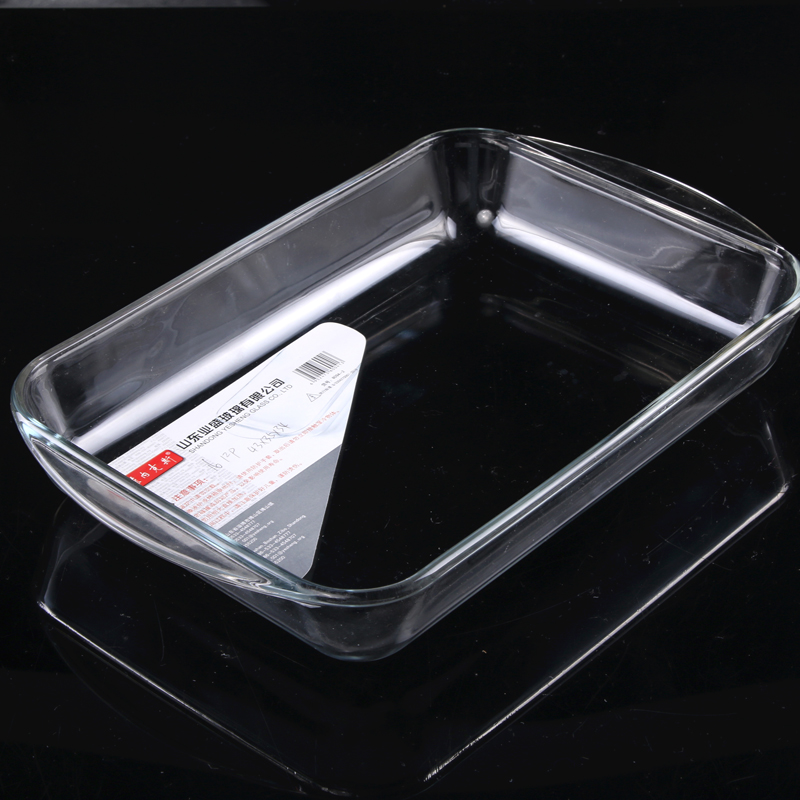 Toughened glass dish Pyrex food dish glass bowl glass fruit dish 8094-2