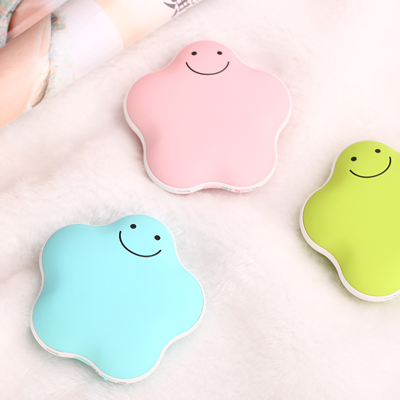 usb Lucky Star Macaron Hand Warmer 3600 mah Mobile Power Hand Warmer