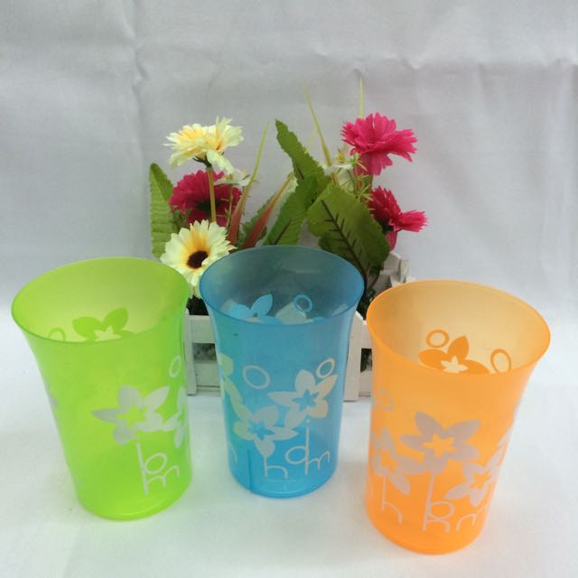 Clear juice glass Wash glass gargle glass plastic water glass