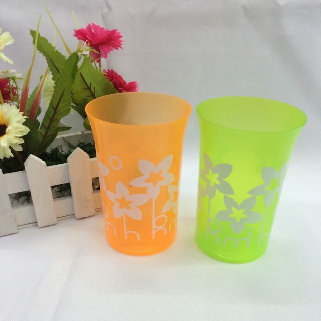 Transparent juice cup, washbasin cup, mouthwash cup, plastic water cup details Picture