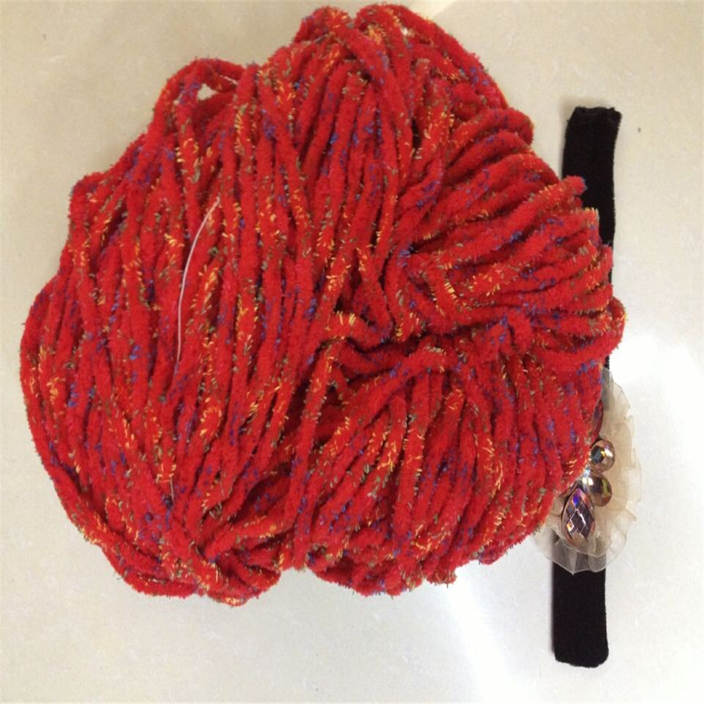 Clearance sale: Seven-color thread, scarf thread, mani thread, thick and colorful thread, hook shoe wool thread