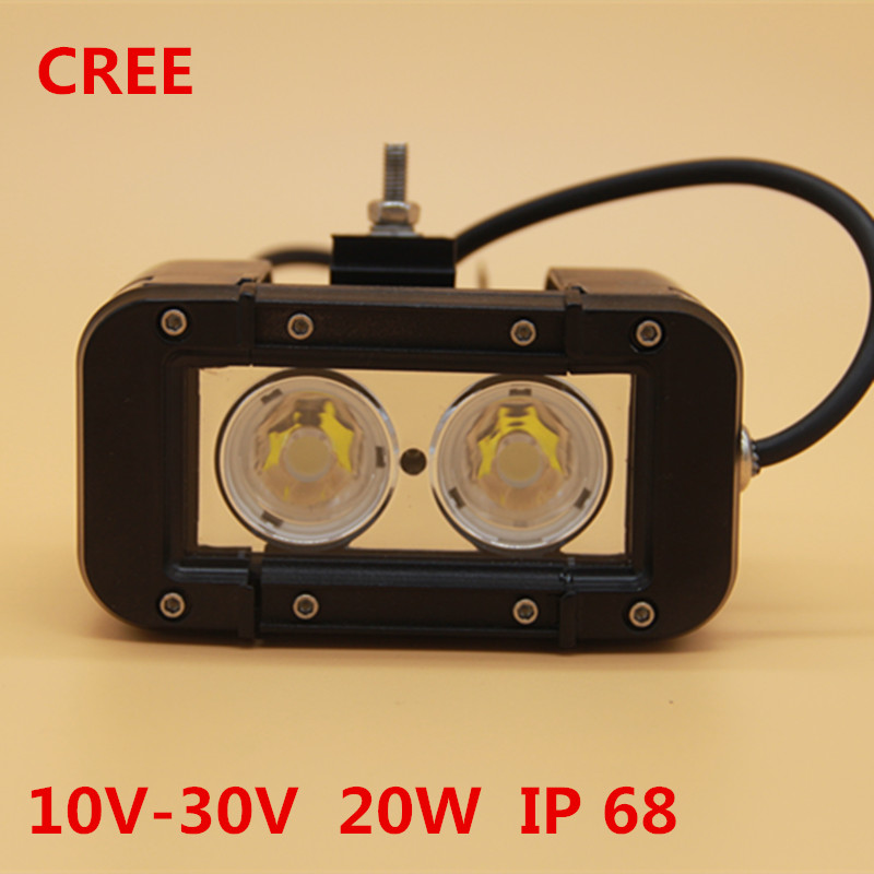 20W off-road vehicle headlight LED high-brightness spotlight engineering lighting details Picture