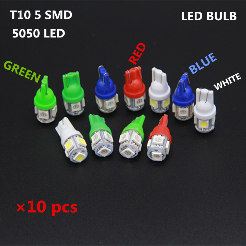 Car T10 high-brightness LED width indicator light, ceramic license plate light, reading light, led small bulb Application Scenario