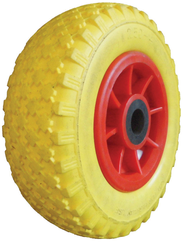 10寸实心轮 350-4聚氨酯发泡轮图