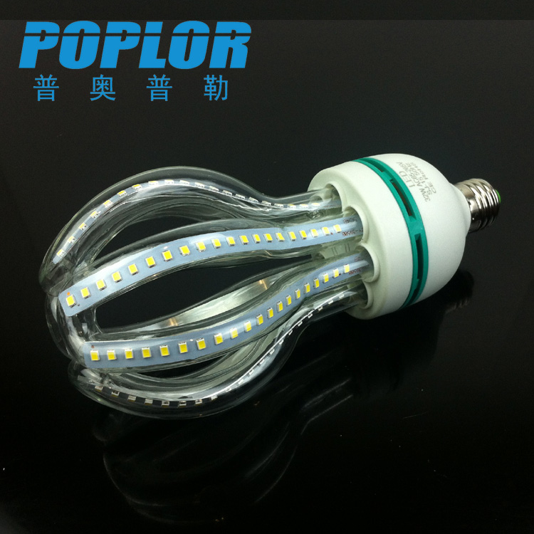 LED corn lamp 30W large lotus energy-saving bulb highlights the living room bedroom lighting environmental protection E27