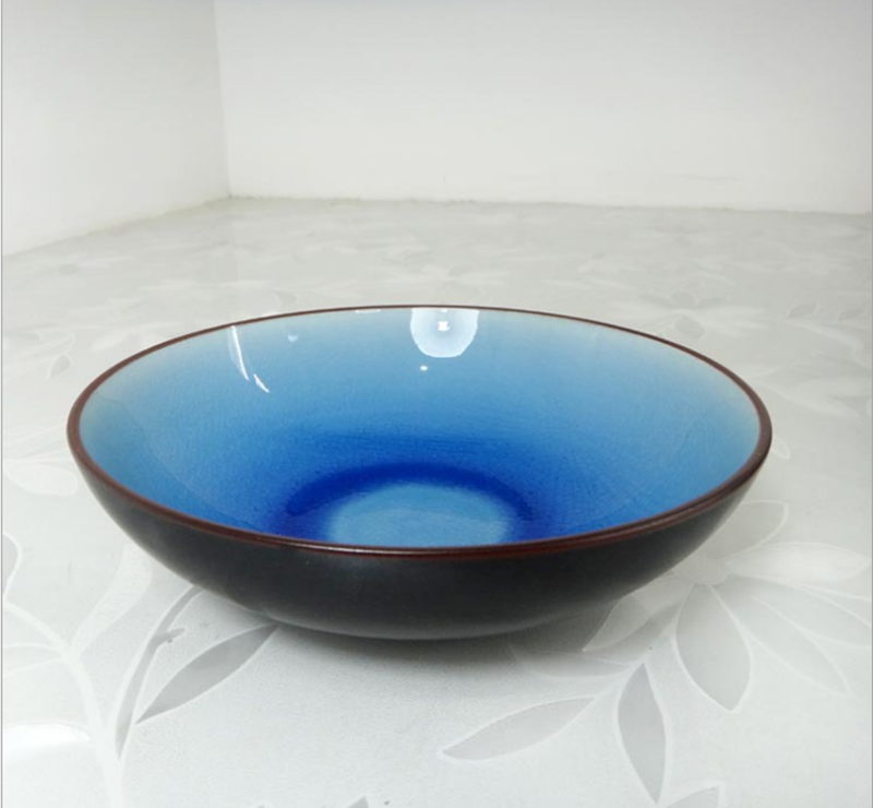 Japanese-style household ceramic bowls, ice-crack glaze instant noodle bowls, salad bowls, ramen bowls, rice bowls details Picture