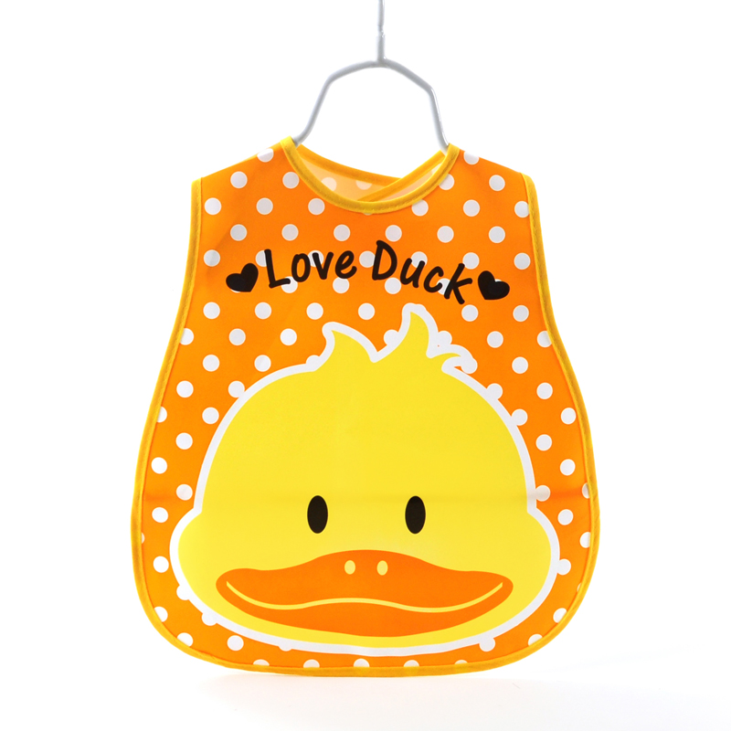 Tong Yin Baby Bib Three-Dimensional No-Wash Plus Waterproof Saliva Towel Pocket Food Eating Clothes Pocket Bib New Thick Model Specification drawing