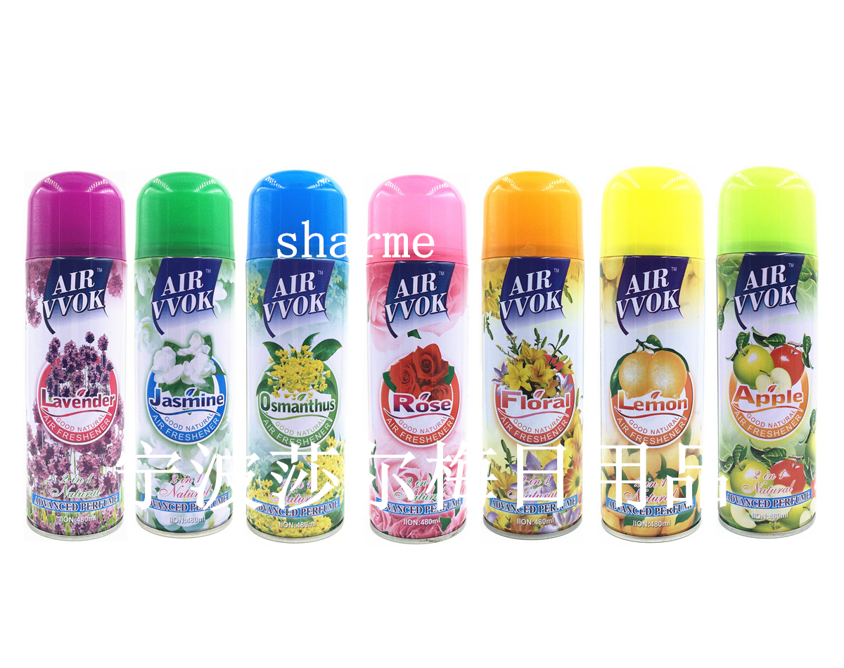 空气清新喷雾 汽车香水香氛 除臭芳香 液体 480ml