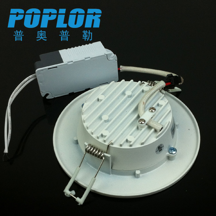 LED筒灯7W服装店专卖店射灯COB天花灯高端宾馆酒店装修细节图