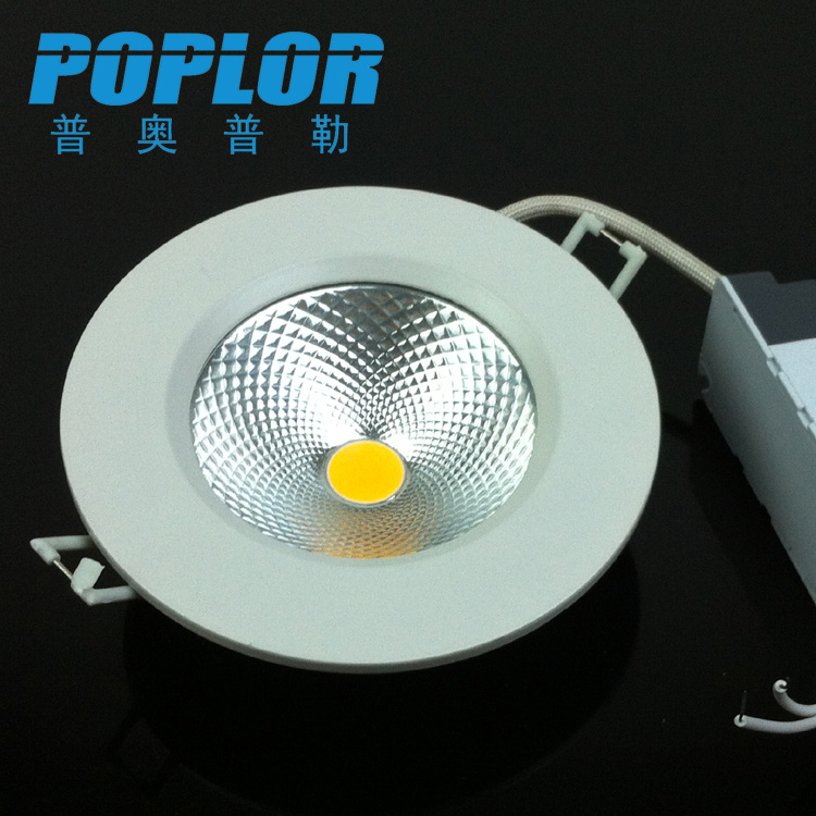 LED筒灯7W服装店专卖店射灯COB天花灯高端宾馆酒店装修