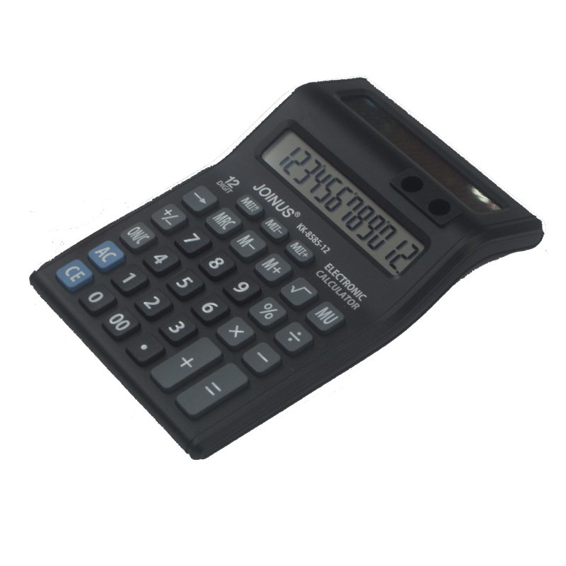 众成计算器JS-8585-12 双显屏计算器细节图