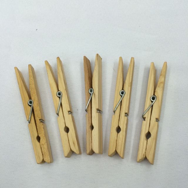 夹子 木夹子 9公分夹子 防风衣夹 防滑衣夹 20pcs夹子细节图