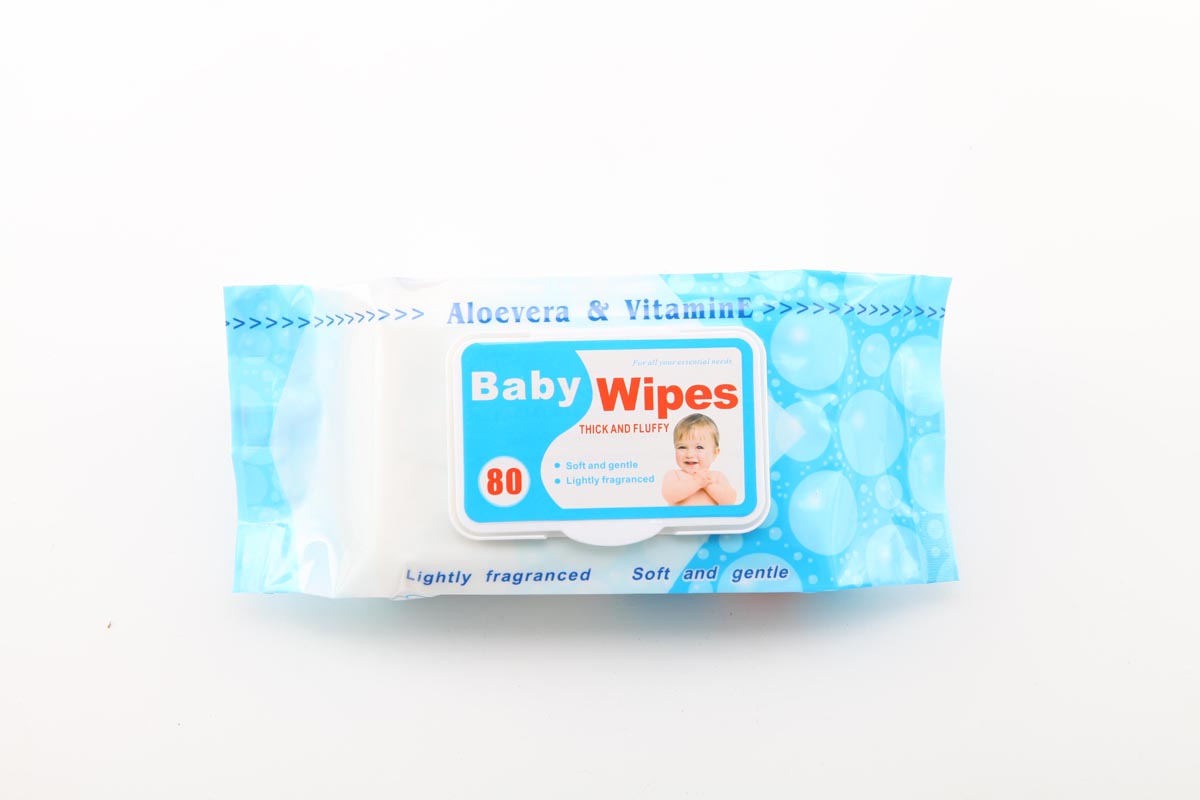 Cover 80 baby care wipes with baby care wipes