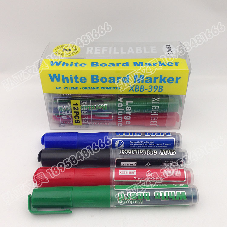 Ink bag refillable withborad pen