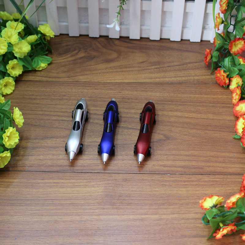 Factory direct sales of animal series sports car ballpoint pens for office and study use