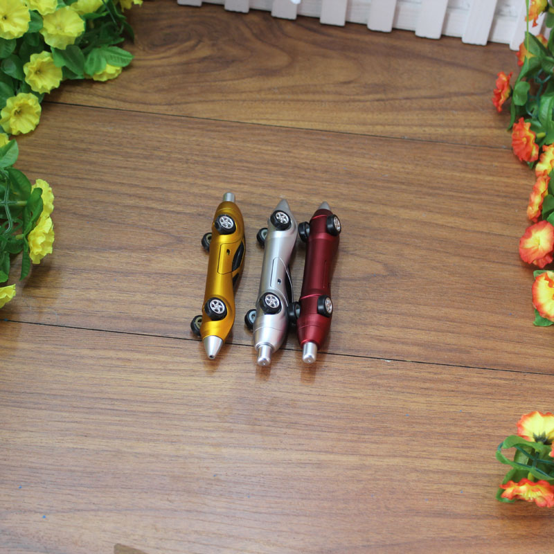 Factory direct sales of animal series sports car ballpoint pens for office and study use Specification image