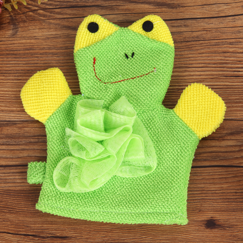 卡通手套沐浴球浴花沐浴球宝宝搓澡巾沐浴擦小搓布