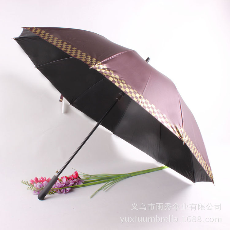 Wholesale and custom-made high-quality colored glue sun umbrellas, large-sized advertising umbrellas and gift umbrellas Specification image